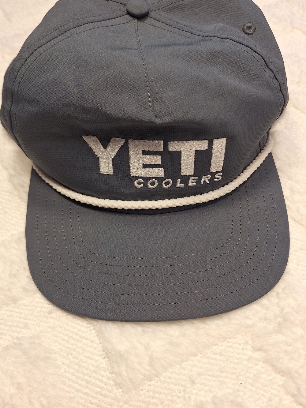 YETI Coolers Rope-Trim Trucker Hat in Slate Gray